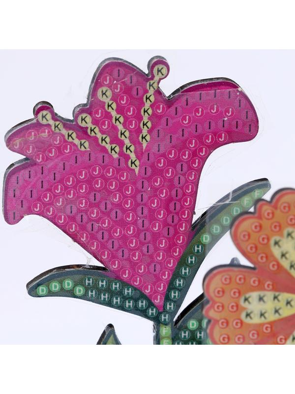 Алмазная вышивка «Цветы в саду» интерьерный декор