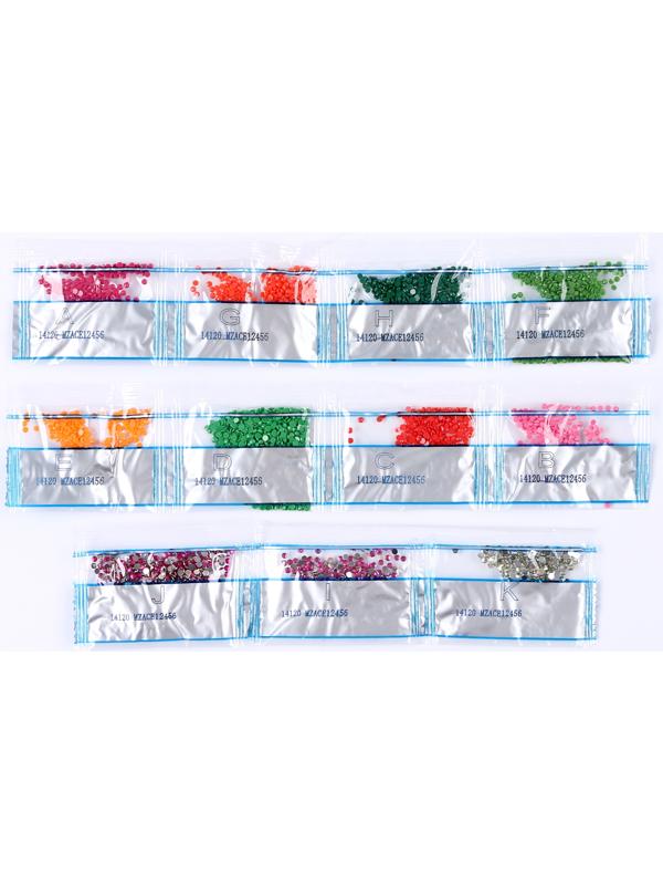 Алмазная вышивка «Цветы в саду» интерьерный декор