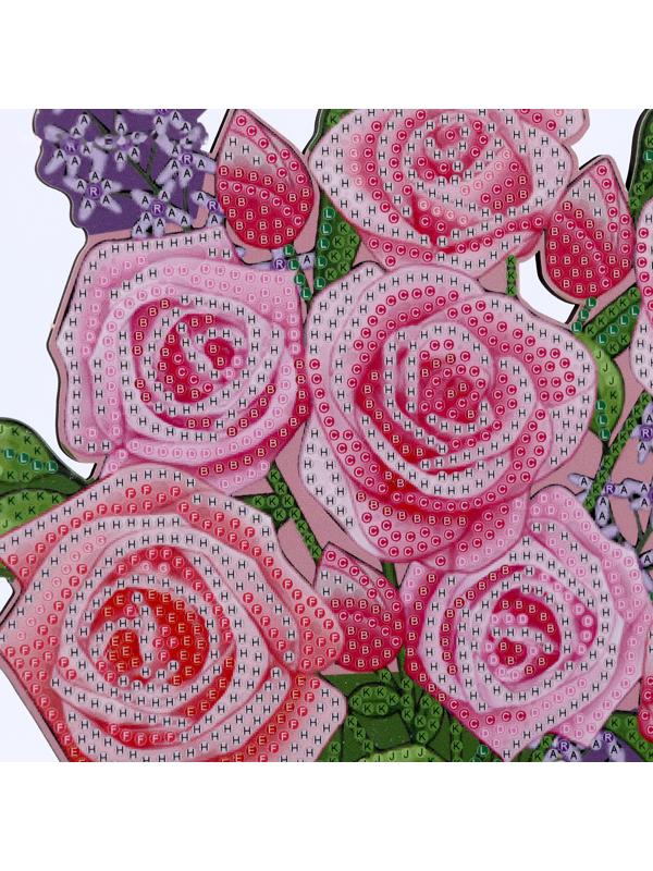 Алмазная вышивка «Розы» интерьерный декор