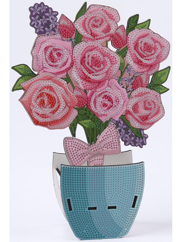 Алмазная вышивка «Розы» интерьерный декор