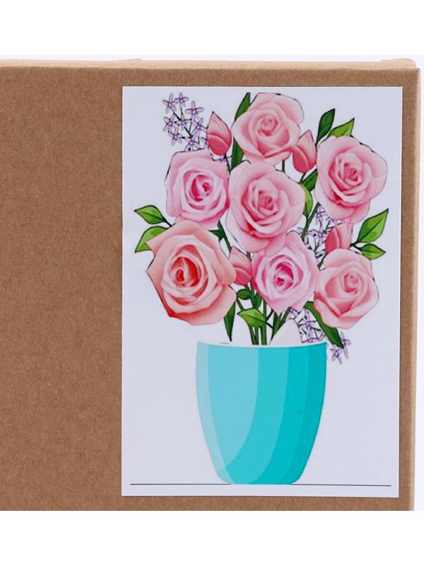 Алмазная вышивка «Розы» интерьерный декор