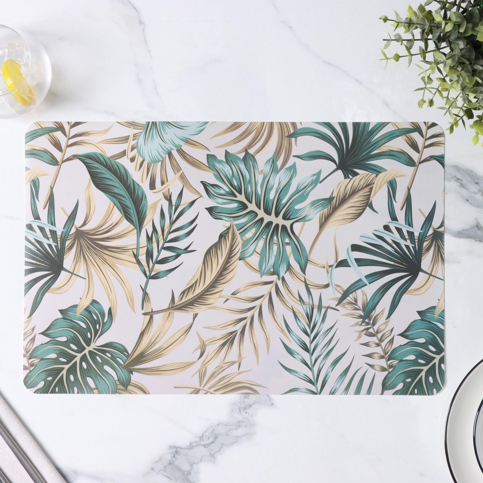 Набор салфеток сервировочных Доляна Flores, 4 шт, 28×43 см