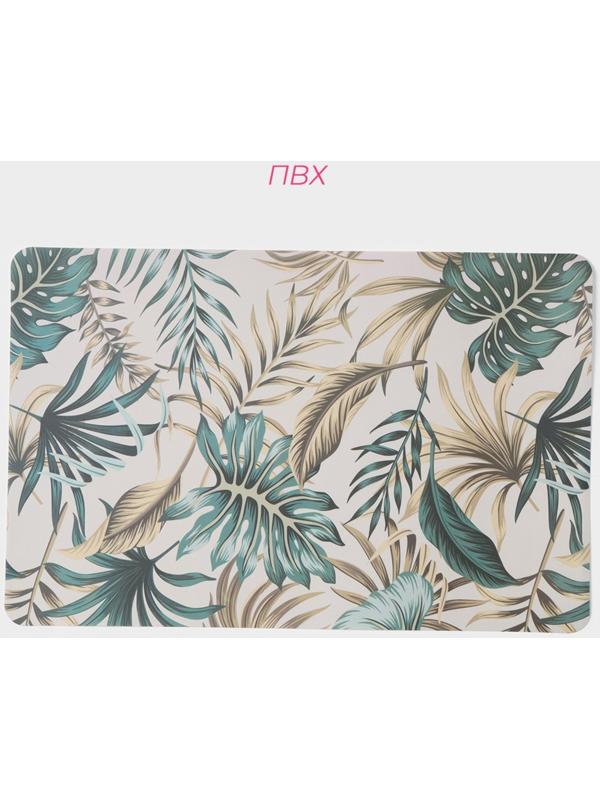 Набор салфеток сервировочных Доляна Flores, 4 шт, 28×43 см