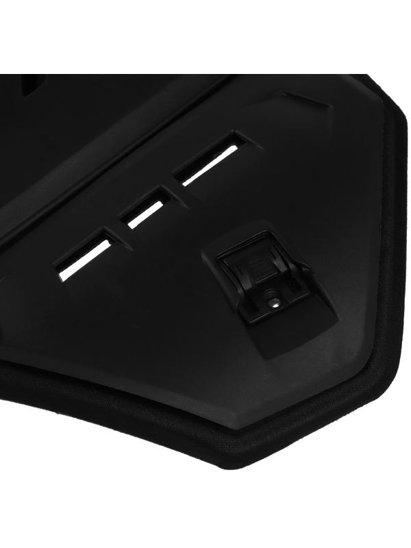 Мотозащита детская, панцирь, регулируемый размер, черный