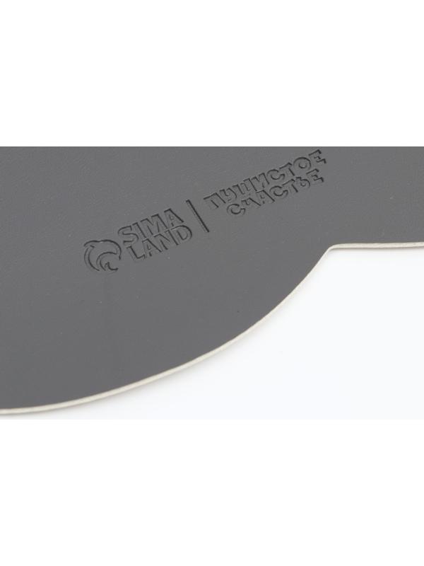 Коврик под миску форменный «Облако», 39 х 27 см, серый цвет