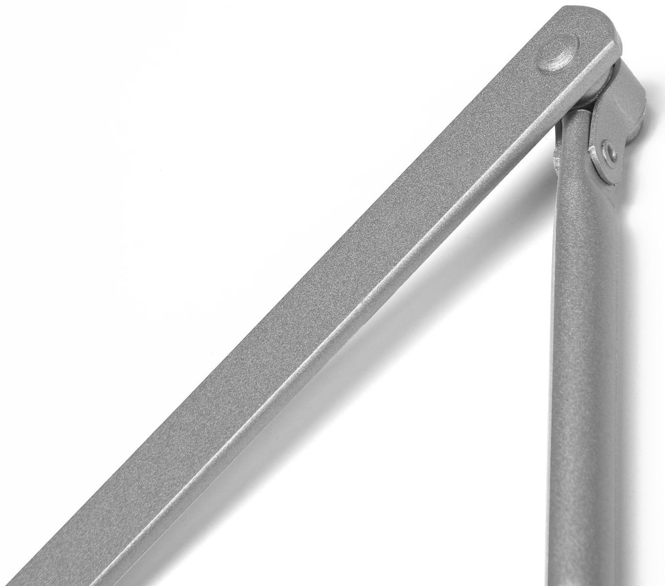 Доводчик дверей ТУНДРА G051  морозостойкий, до -50, до 45, цвет серебро