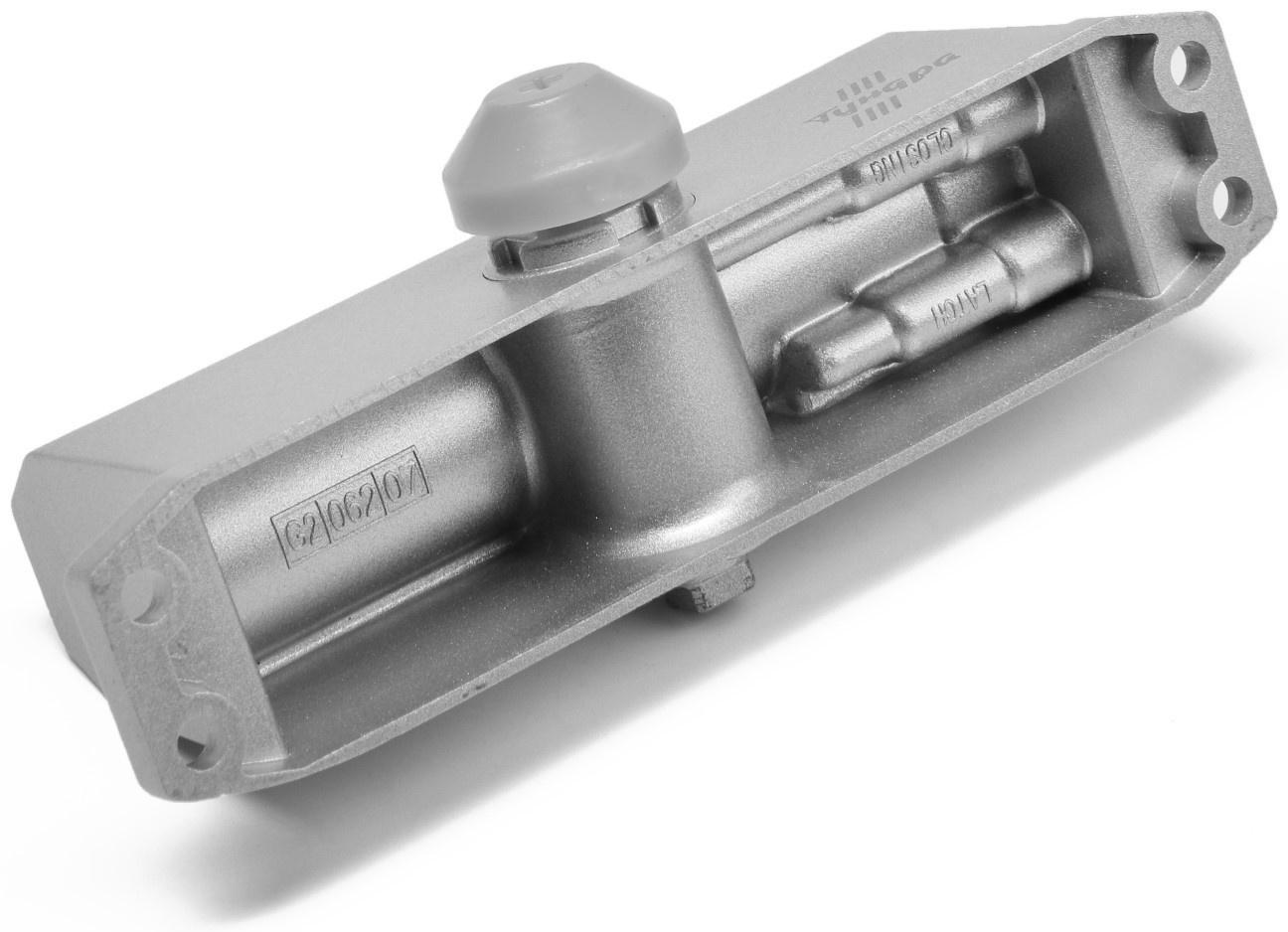 Доводчик дверей ТУНДРА G062  морозостойкий, до -50, до 65, цвет серебро