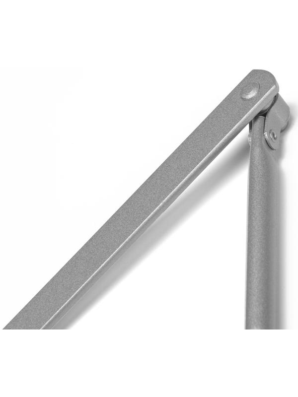 Доводчик дверей ТУНДРА G062  морозостойкий, до -50, до 65, цвет серебро