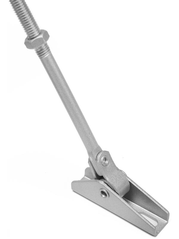 Доводчик дверей ТУНДРА G072  морозостойкий, до -50, до 85, цвет серебро