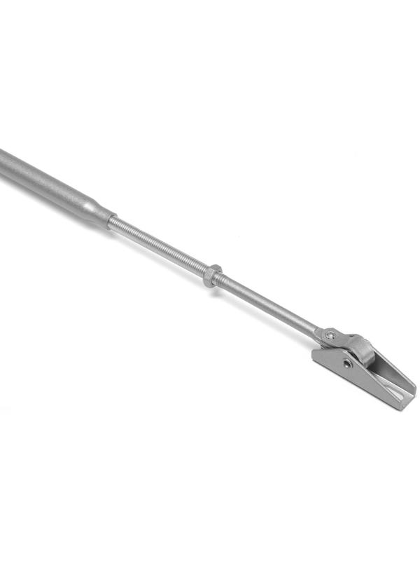 Доводчик дверей ТУНДРА G072  морозостойкий, до -50, до 85, цвет серебро