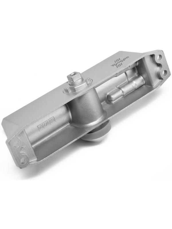 Доводчик дверей ТУНДРА G072  морозостойкий, до -50, до 85, цвет серебро