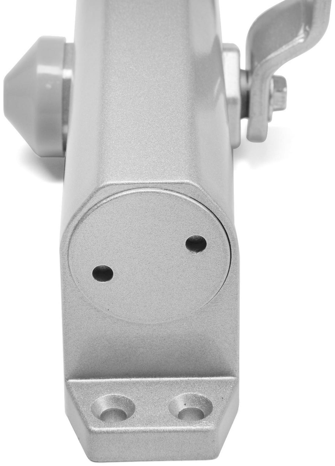 Доводчик дверей ТУНДРА G072  морозостойкий, до -50, до 120 кг, цвет серебро