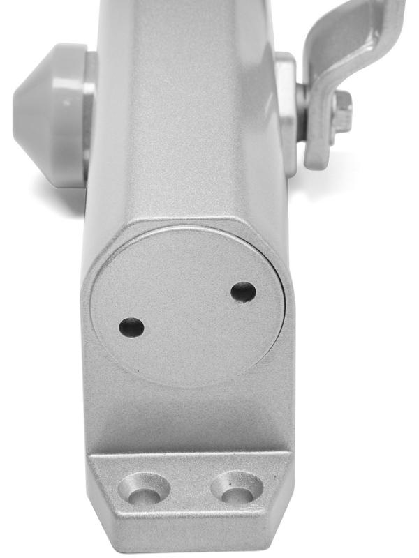 Доводчик дверей ТУНДРА G072  морозостойкий, до -50, до 120 кг, цвет серебро