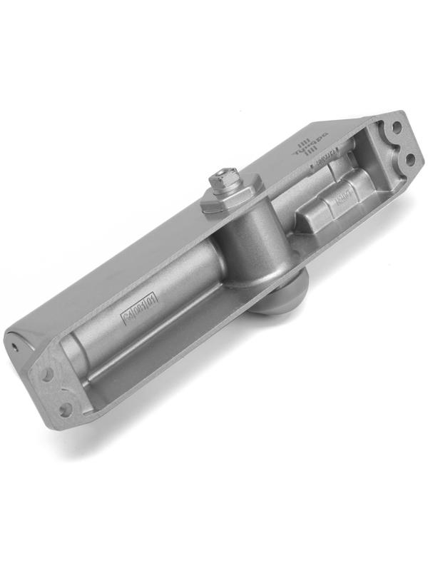 Доводчик дверей ТУНДРА G072  морозостойкий, до -50, до 120 кг, цвет серебро