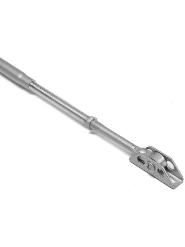 Доводчик дверей ТУНДРА G072  морозостойкий, до -50, до 120 кг, цвет серебро