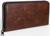 Портмоне мужское на молнии, отдел для купюр, для карт, для монет, цвет коричневый