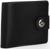 Портмоне мужское на магните, отдел для купюр, для карт, цвет чёрный