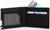 Портмоне мужское без застёжки, отдел для карт, для купюр, цвет чёрный
