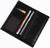 Портмоне мужское без застежки, отдел для купюр, для карт, для монет, цвет чёрный