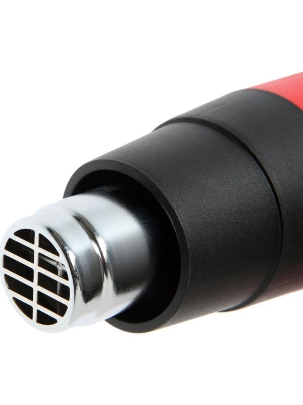 Строительный фен ЛОМ, 1800 Вт, 250-500 л/мин, 300/600 °С, насадка в комплекте