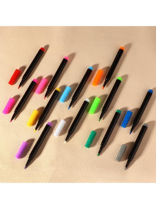 Маркер для кожи и кожзама, водорастворимый, 14 см, цвет МИКС