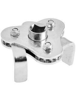 Съемник масляного фильтра ТУНДРА, плоские зажимы, тип 