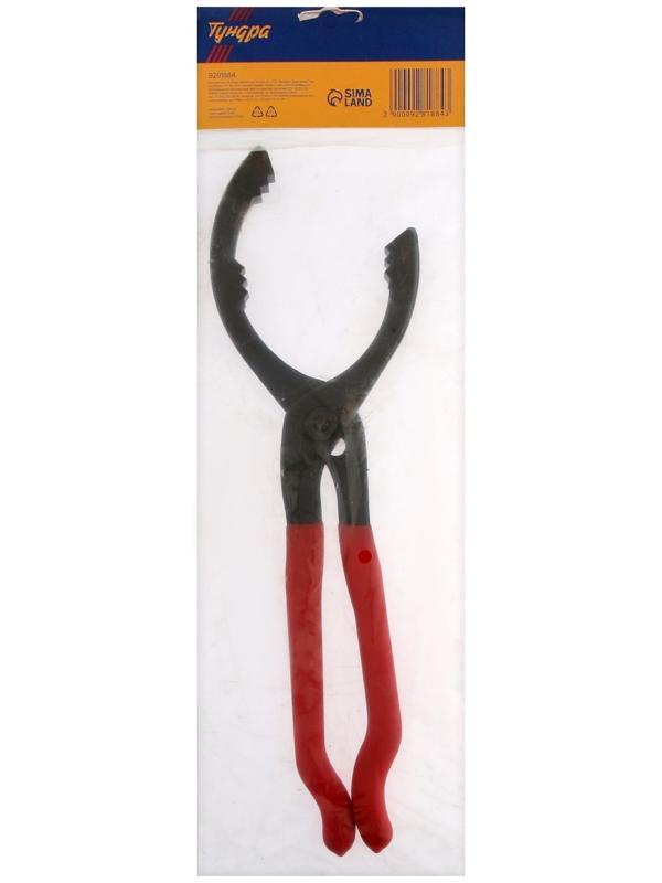 Съемник масляного фильтра ТУНДРА, усиленный, сталь CrV, тип 