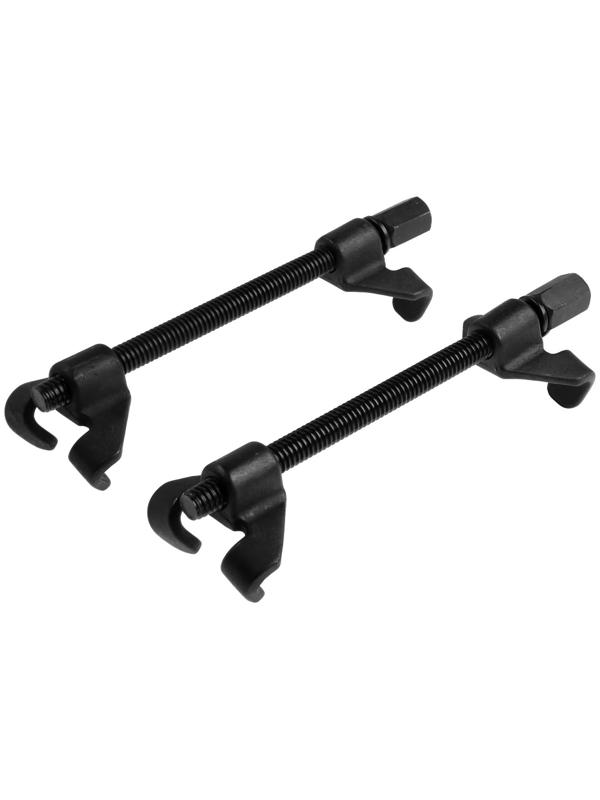 Съемник пружин ТУНДРА, усиленный, 45 сталь, с двухсторонними захватами, от 85 до 250 мм