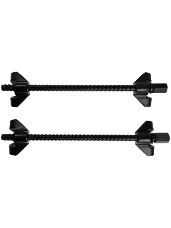 Съемник пружин ТУНДРА, усиленный, 45 сталь, с двухсторонними захватами, от 85 до 350 мм