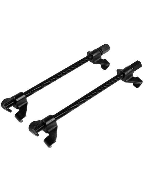 Съемник пружин ТУНДРА, усиленный, 45 сталь, с двухсторонними захватами, от 85 до 350 мм