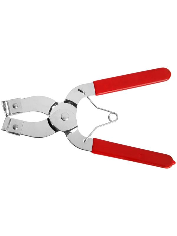 Клещи для установки поршневых колец ЛОМ, обрезиненные рукоятки, 1.2 - 6.35 мм, 170 мм