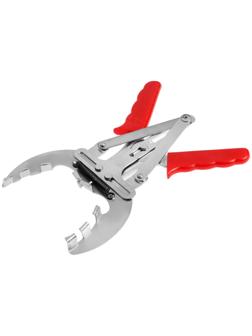 Клещи для установки поршневых колец ТУНДРА, обрезиненные рукоятки, 50 - 100 мм