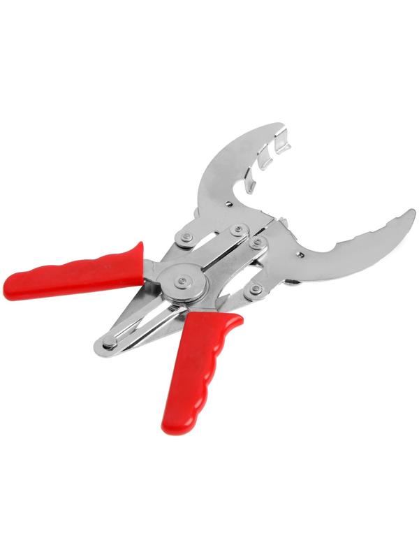 Клещи для установки поршневых колец ТУНДРА, обрезиненные рукоятки, 50 - 100 мм