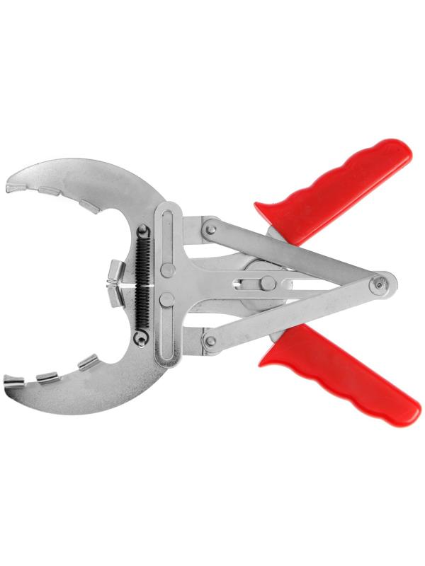 Клещи для установки поршневых колец ТУНДРА, обрезиненные рукоятки, 50 - 100 мм