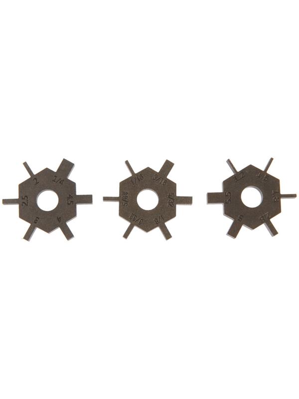 Приспособление для очистки канавок на поршнях ТУНДРА, 1/16-3/16