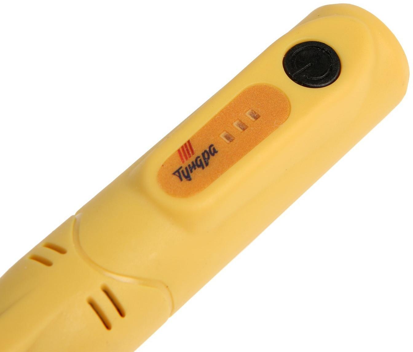 Гравер аккумуляторный ТУНДРА, 12 В, 0.7 Ач, micro-USB, 5000-15000 об/мин, 3 ск., 76 пр.