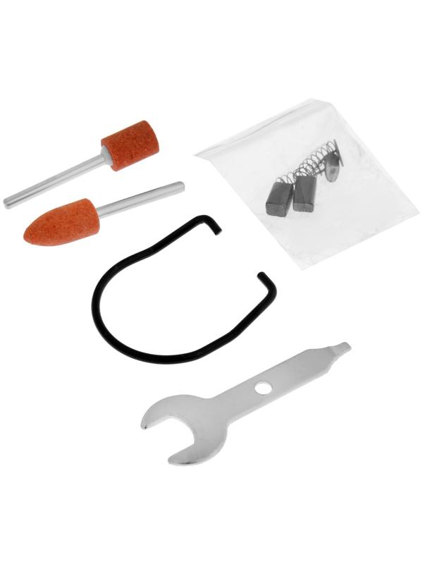 Гравер аккумуляторный ТУНДРА, 12 В, 0.7 Ач, micro-USB, 5000-15000 об/мин, 3 ск., 76 пр.