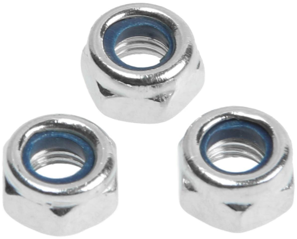 Гайка ТУНДРА, со стопорным кольцом, DIN985, оцинкованная, М5, 1 кг