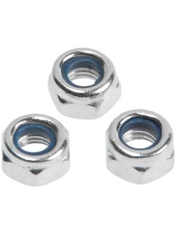 Гайка ТУНДРА, со стопорным кольцом, DIN985, оцинкованная, М5, 1 кг