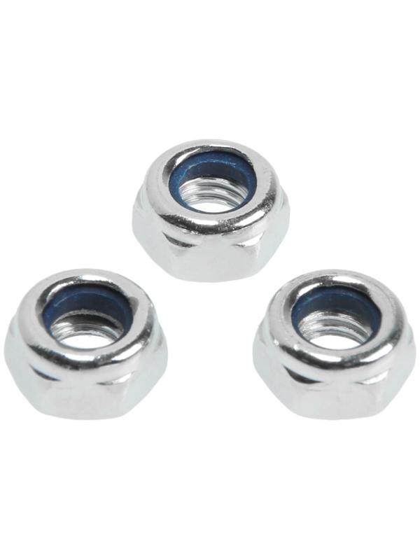 Гайка ТУНДРА, со стопорным кольцом, DIN985, оцинкованная, М6, 1 кг