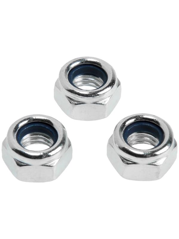 Гайка ТУНДРА, со стопорным кольцом, DIN985, оцинкованная, М8, 1 кг