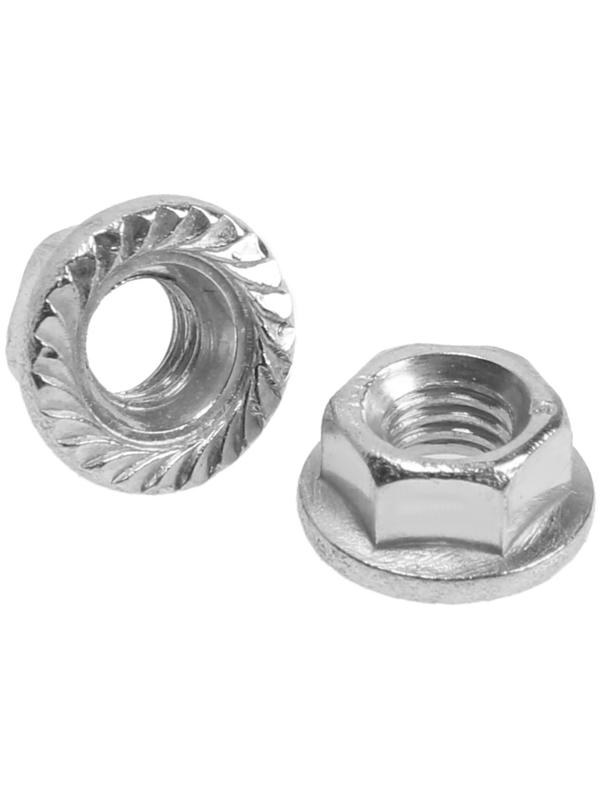 Гайка ТУНДРА, с фланцем, DIN6923, оцинкованная, М5, 1 кг