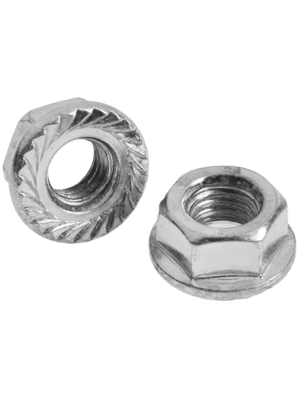 Гайка ТУНДРА, с фланцем, DIN6923, оцинкованная, М8, 1 кг