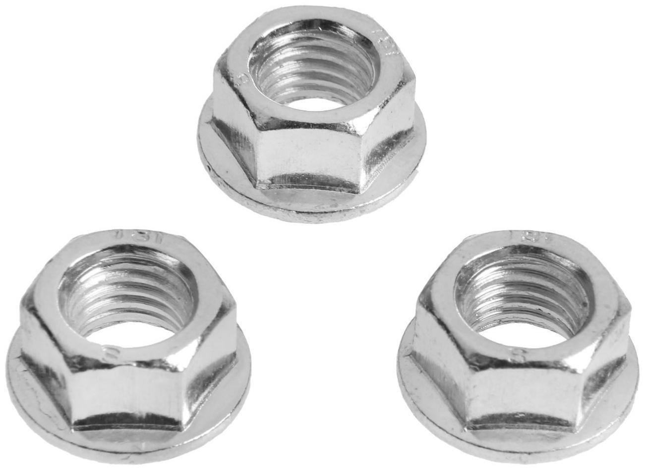 Гайка ТУНДРА, с фланцем, DIN6923, оцинкованная, М10, 1 кг