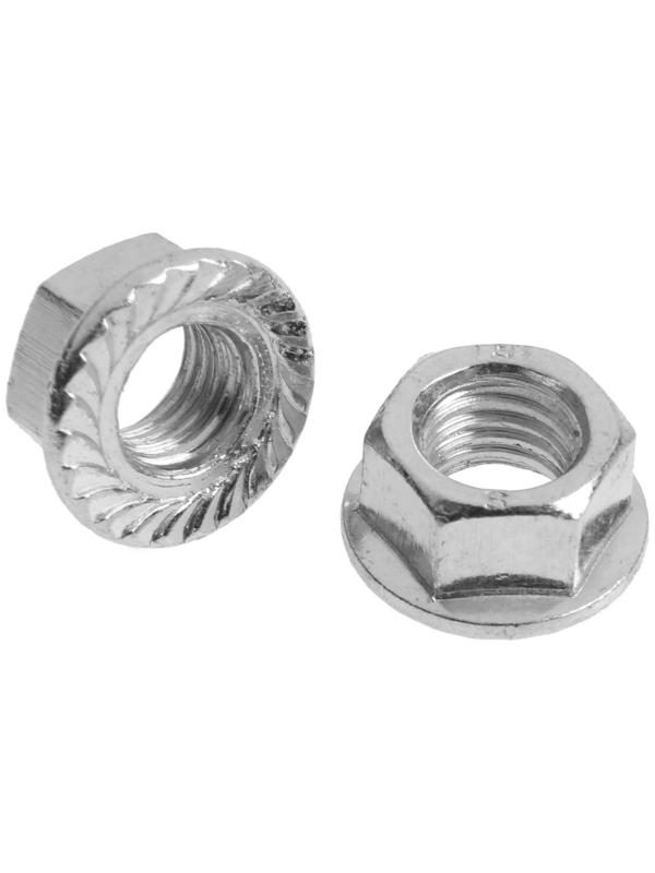 Гайка ТУНДРА, с фланцем, DIN6923, оцинкованная, М10, 1 кг