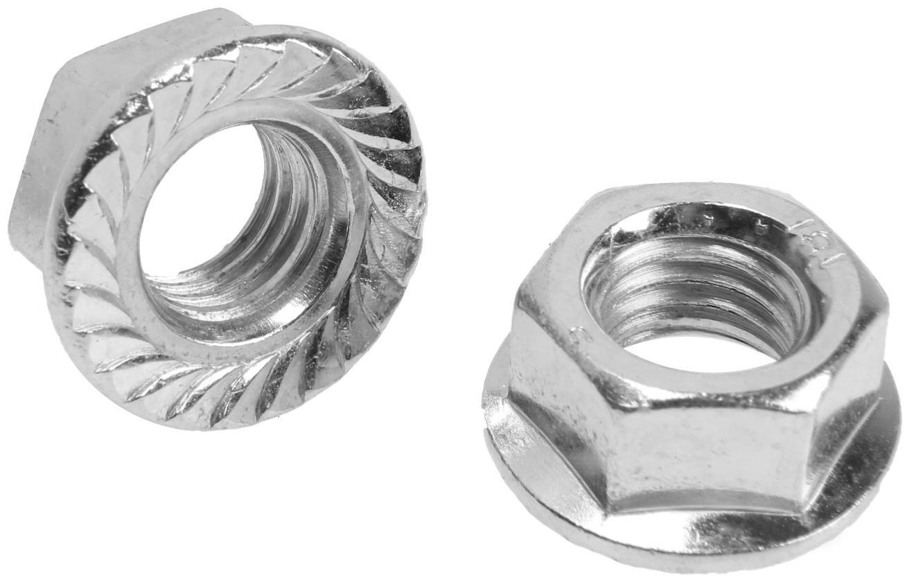 Гайка ТУНДРА, с фланцем, DIN6923, оцинкованная, М14, 1 кг