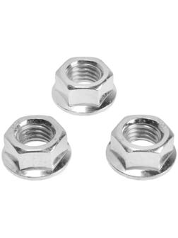 Гайка ТУНДРА, с фланцем, DIN6923, оцинкованная, М14, 1 кг