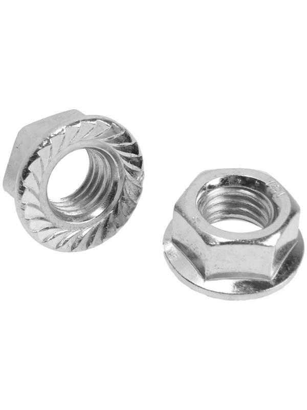 Гайка ТУНДРА, с фланцем, DIN6923, оцинкованная, М14, 1 кг