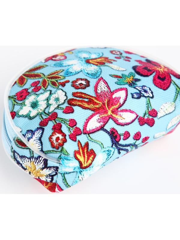 Кошелёк на молнии, цвет МИКС