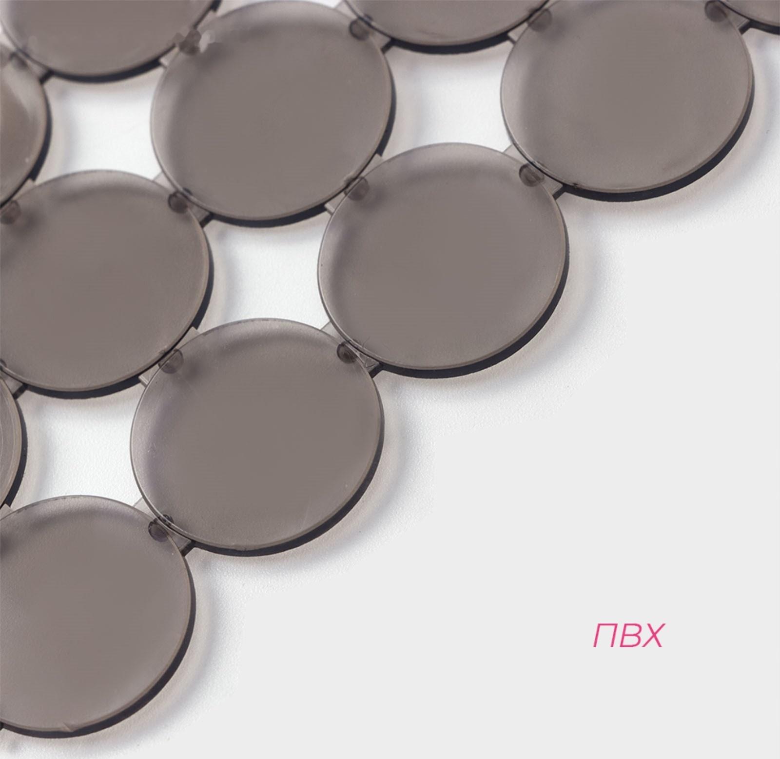 Коврик в раковину Доляна «Миро», 27×31 см, цвет коричневый